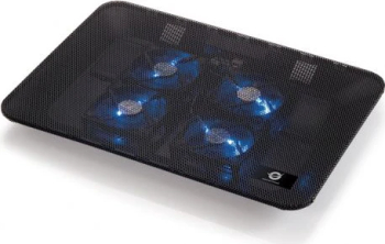 Cooler CNBCOOLPADL4F Conceptronic USB 17 inch Negru