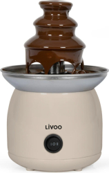 Fântână de ciocolata Livoo DOM533C, 70W, capacitate 250ml, control automat al temperaturii