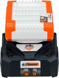 Kit acumulator 20 V 4.0 Ah + incarcator Ruris Alfa UP 2424e, putere de intrare 40 W, curent ieșire incarcator 1.8 A