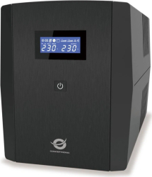 UPS 1500VA 900W Conceptronic Line-interactive ZEUS08E 6xIEC C13 RJ11 RJ45 USB A