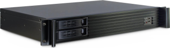Rack server Inter-Tech 1.5U-1528L Otel Negru