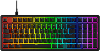 Tastatura gaming mecanica HyperX Origins 2 1800, iluminare RGB personalizabila, switchuri HotSwap, profil taste înalt, layout 1800