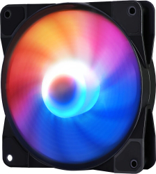 Ventilator Power Train 67673 800-1800rpm 120mm RGB Negru