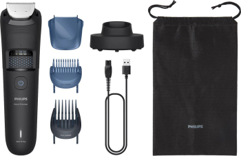 Aparat de tuns barba Philips Series 5000 BT5780/15, acumulator, autonomie 100 min, negru