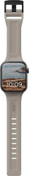Curea UAG Scout Silicone compatibilă cu Apple Watch 41mm / 40mm / 38mm Titanium