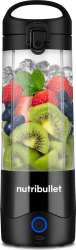 Blender portabil Nutribullet NBP003B, 0.475l, 1 treapta viteza, USB-C, negru