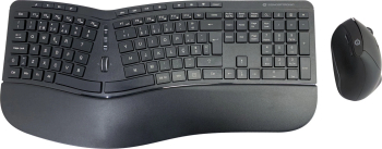 Tastatura Wireless Conceptronic Taste soft-touch Mouse vertical Negru