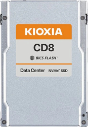 SSD 7.68TB Kioxia 2.5" CD8-R NVMe PCIe 4.0 7100MB/s 6000MB/s 15mm