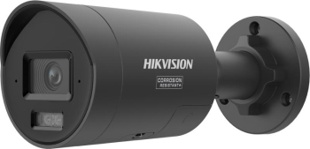 Camera supraveghere video exterior IP Hikvision DS-2CD2067G3-LI2UY/SL(2.8MM)/BK, 6MP, 2.8mm, WDR, HikAI-ISP, IR 40m, IP67 (Negru)
