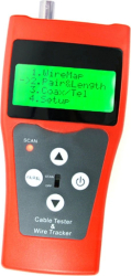 Noyafa NF-308 multifuncțional LCD Display rețea cablu Tester linie Finder