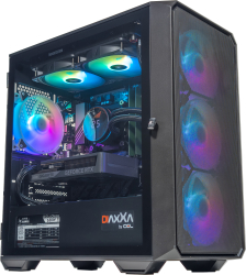PC Gaming DiaxXa AMD Ryzen 5 7500X3D 16GB DDR5 SSD 1TB M.2 NVIDIA GeForce RTX 5060 8GB GDDR7 128 bit DLSS 4