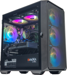 PC Gaming DiaxXa powered by Intel i5-14400F 32GB DDR4 SSD 500GB M.2 NVMe Intel Arc B580 12GB GDDR6 192 bit