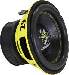Subwoofer auto SPL Ground Zero Radioactive GZRW 10XSPL 25cm 1200W 800W RMS 2 x 2 Ohm