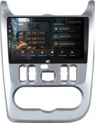 Navigație Dacia Logan / Duster / Sandero 2009-2013 4GB RAM Android 13 Octacore Slot Sim 4G DSP GPS Wi-FI Carplay Android Auto USB