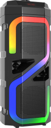Boxa portabilă Tracer Natrix TWS Bluetooth 5.0 LED RGB Karaoke Multicolor