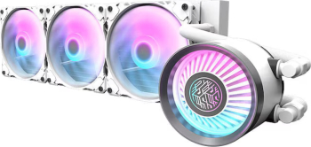 Cooler procesor lichid 360 AIO darkFlash RGB Nebula DN 360 1800RPM 61.7 CFM 30dB White