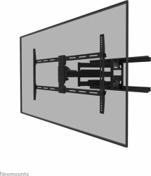 Suport TV Neomounts WL40-550BL18, 43-75", negru, din oțel și aluminiu, capacitate maximă 45 kg
