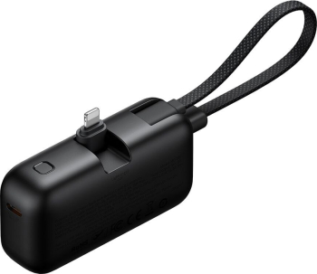 Baterie externă Mcdodo 5000 mAh 22.5 W cu Cablu Conector Lightning FreeKit Series Black