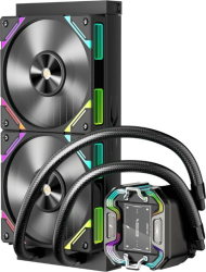 Cooler procesor lichid 240 AIO 1stPlayer LCD RGB X-STARSHIP 240