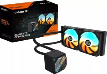 Cooler procesor lichid 240 AIO Gigabyte LCD ARGB AORUS Gaming 240