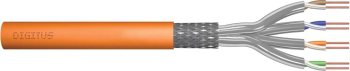 Cablu instalare Digitus Cat.7, S/FTP, 50m, portocaliu, 200x430x430mm
