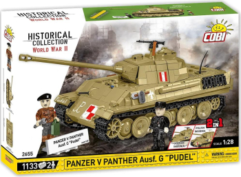 Set de construit Cobi Panzer V Panther Ausf. G Pudel (Cobi-2655) 1133 piese