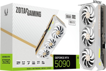 Zotac RTX 5090 32GB GDDR7 512 bit Solid OC White Edition