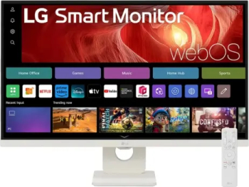 LG 27" IPS 27U731SA-W, UHD (3840x2160), HDMI alb - imagine 1