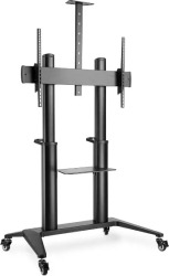 Stand Mobil Digitus DA-90452, 70"-120", 140 kg (Negru)