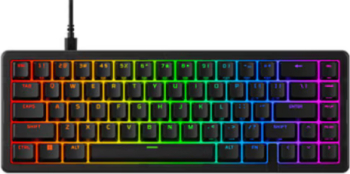 Tastatura HyperX Origins 2 65, RGB LED, USB-C, Negru