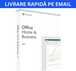 Microsoft Office 2019 Home and Business - Windows - Licență Permanenta