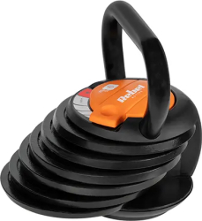 Kettlebell ajustabil Rebel Active RBA-2324-9 2.3 - 9 kg 6 talere