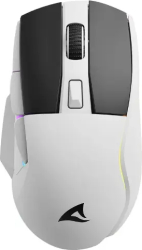 Mouse Gaming Sharkoon SGM50W, Wired, Wireless, USB, RGB (Alb)