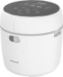Aparat de gatit orez Sencor SRM0670WH 0.6 l 350 W 8 functii (Alb)