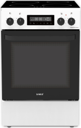 Aragaz Samus SM569VDE Clasa A Full electric 59l 11 Funcții de gatire 4 zone de gătit vitroceramice 11 Funcții de gatire Inox — imaginea 2