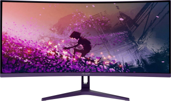Monitor gaming curbat Arozzi 34" 165Hz VA Nova 34T2K165, 3440x1440, Violet