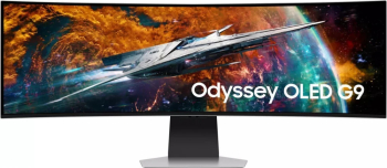 gaming Samsung 49" 240Hz OLED 5120x1440 alb - imagine 1