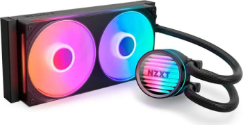 Răcitor lichid Nzxt Kraken Core 240 RGB 2 ventilatoare 12cm 500-2400rpm negru
