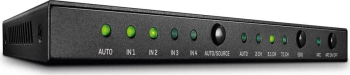 Switch Audio Lindy LY-38249 4x HDMI (Negru)