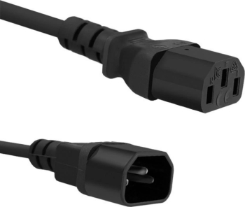 Cablu de alimentare pentru ups Qoltec C13/C14 3 m negru