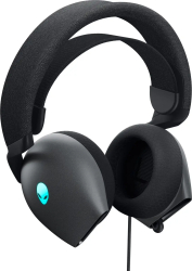 Căști Gaming Dell Alienware AW520H Dark Side of the Moon Lumini RGB Microfon Dolby Atmos (Negru)