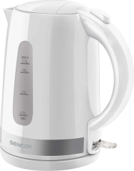 Fierbător de apa electric Sencor SWK1748WH 1.7 l 2200 W Fără BPA (Alb)