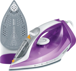 Fier de călcat Sencor SSI5800VT 2400 W Debit de abur 30 g/min Anti-calcar Jet de abur 120 g/min (Mov)