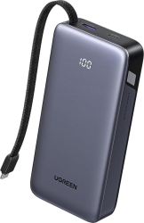 Baterie externa UGreen 20000 mAh 45 W USB Type-C gri