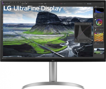 Monitor LG 31.5" IPS 5ms UltraFine 32UQ850V-W, 3840x2160, GTG, White - imagine 1