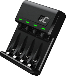 Green Cell GRADGC01 VitalCharger charger for AA/AAA batteries Micro-USB+USB-C