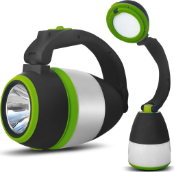 Lampa Maclean LED 3in1, camping, lampa de birou, lanterna, 1W, 60-200lm, Cold White 6000K, 18650 1500mAh, funcție powerbank MCE298