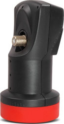 MACLEAN Convertor satelit Single MCTV-668, negru-rosu