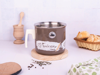 Oală pentru gătit la abur Bakery Metalac email 16cm 2l