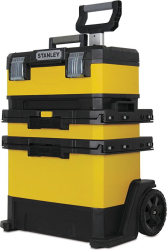Stanley - Troller cu 3 cutii pentru depozitare detasabile 568x730x389mm [1-95-621]